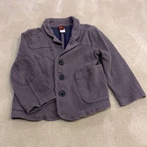 Tea Collection relaxed blazer, size 2T, 3 button front with pockets.